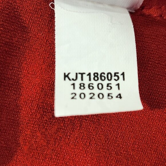J Jill Wearever Collection Red Stretch Knit Cardigan Jacket Womens Size L - Picture 11 of 11